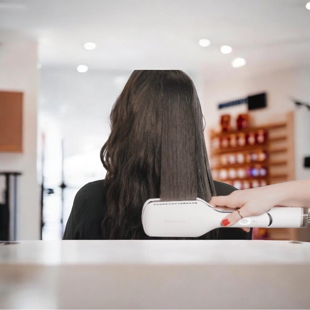 ghd White Hair Straightening Brush